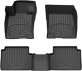 WeatherTech FloorLiner HP Custom Fit Floor Mats for Ford Bronco Sport 1st & 2nd Row (4419291-4416422IM), Black