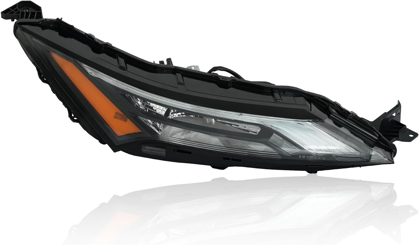 Signal Light Fits for 2021-2023 Nissan Rogue Halogen w/LED DRL w/Halogen Indicator Light Passenger Right Side Replacement NI2563102