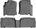 WeatherTech Custom Fit FloorLiners for Toyota 4Runner - 1st & 2nd Row (44011-1-2), Black