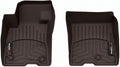 WeatherTech Custom Fit FloorLiners for Ford Maverick Hybrid - 1st Row (4717451), Cocoa