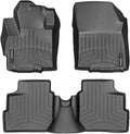 WeatherTech Custom Fit FloorLiners for Mitsubishi Mirage G4-1st & 2nd Row (44600-1-3), Black