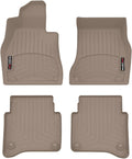 WeatherTech Custom Fit FloorLiners for Mercedes amgs63eperformance, S-Class Sedan, 1st & 2nd Row (451701-1-2), Tan