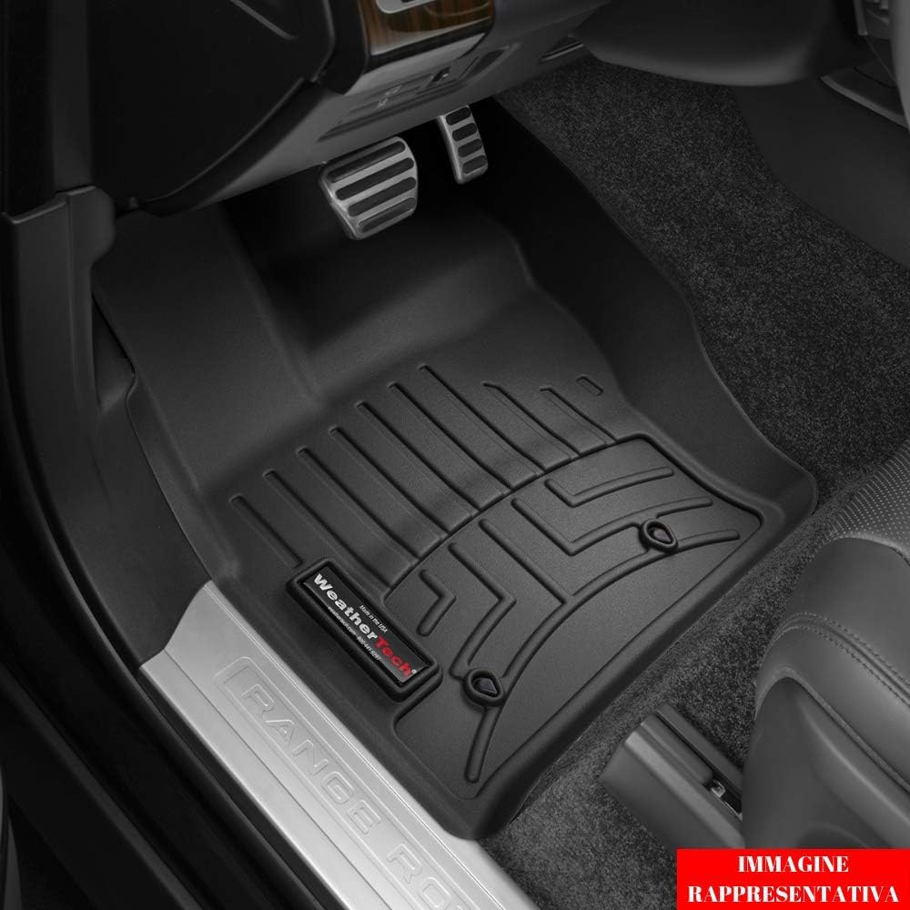 WeatherTech Custom Fit FloorLiners for Lexus RX, RX, 1st Row (444561), Black