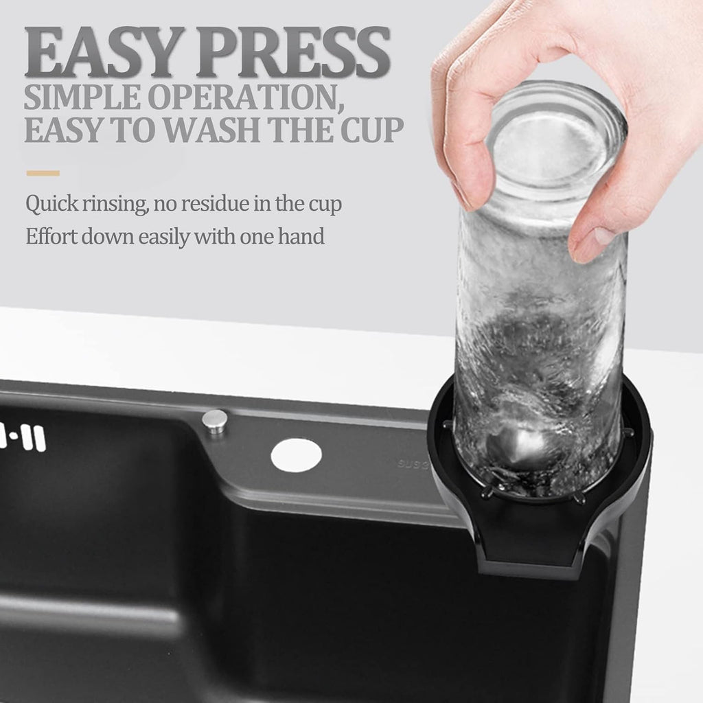 Kitchen Sinks, Single Bowl Kitchen Sink Kitchen Sink Household Bar Sink Rv Sink with Faucet (
