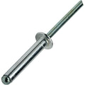 Pop Rivets 1/4' x 7/8' Aluminum Body Steel Mandrel Dome Head Blind Pack of 500 Fastener Set LS19022F