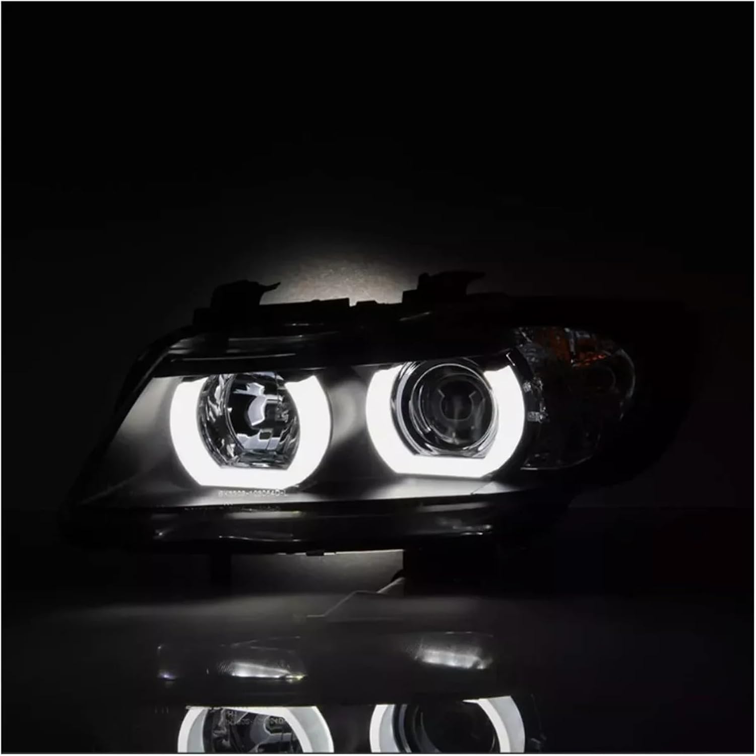 Car Lights Compatible With BMW 3 SERIES E90 E91 2005-2008 Headlight Assembly LED 3D DRL RUNNING FRONT LIGHTS HEADLIGHTS Automobiles Lamp