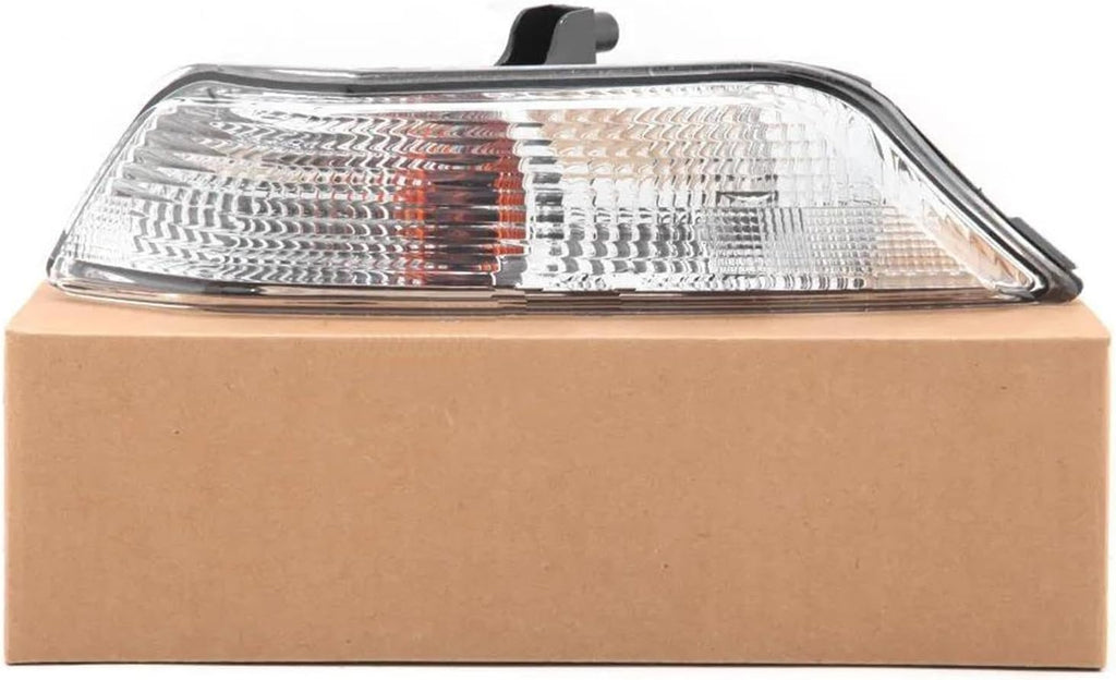 Car Front Bumper Corner Turn Signal Lights Headlights Indicator Lamp With Bulbs For Ford For Mustang 2015 2016 2017 (left)