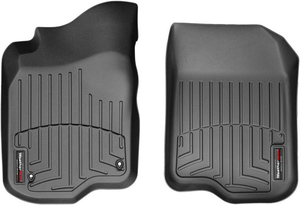 WeatherTech Custom Fit FloorLiners for Chevrolet Malibu, Aura, Malibu - 1st Row (442261), Black