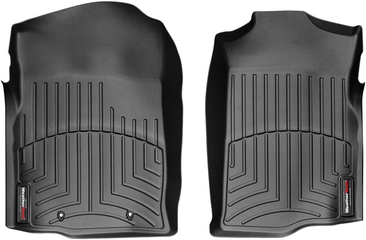WeatherTech Custom Fit FloorLiners for Chevrolet Suburban, Suburban, Tahoe - 1st Row (442651), Black