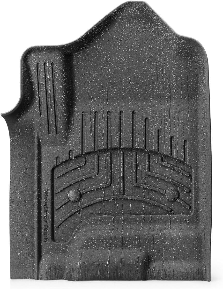 WeatherTech FloorLiner HP Custom Fit Floor Mats for Dodge Ram Truck 1500, Ram 1500 1st & 2nd Row (441428-1-2IM), Black