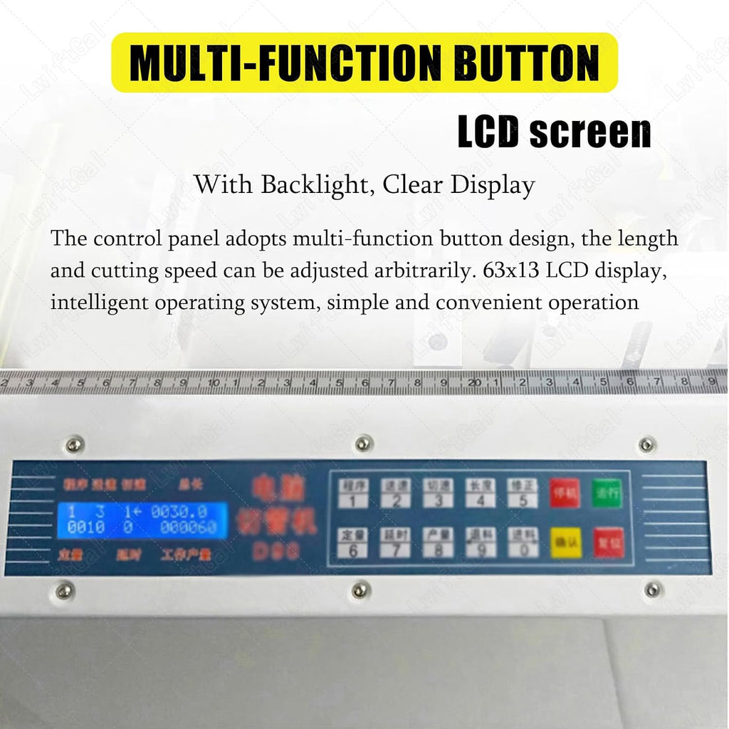 Automatic Heat-Shrink Tube Cutting Machine, Automatic Micro-Computer Cutting Machine, Electric Tube Cable Pipe, for Sleeve Rubber, Plastic Tube