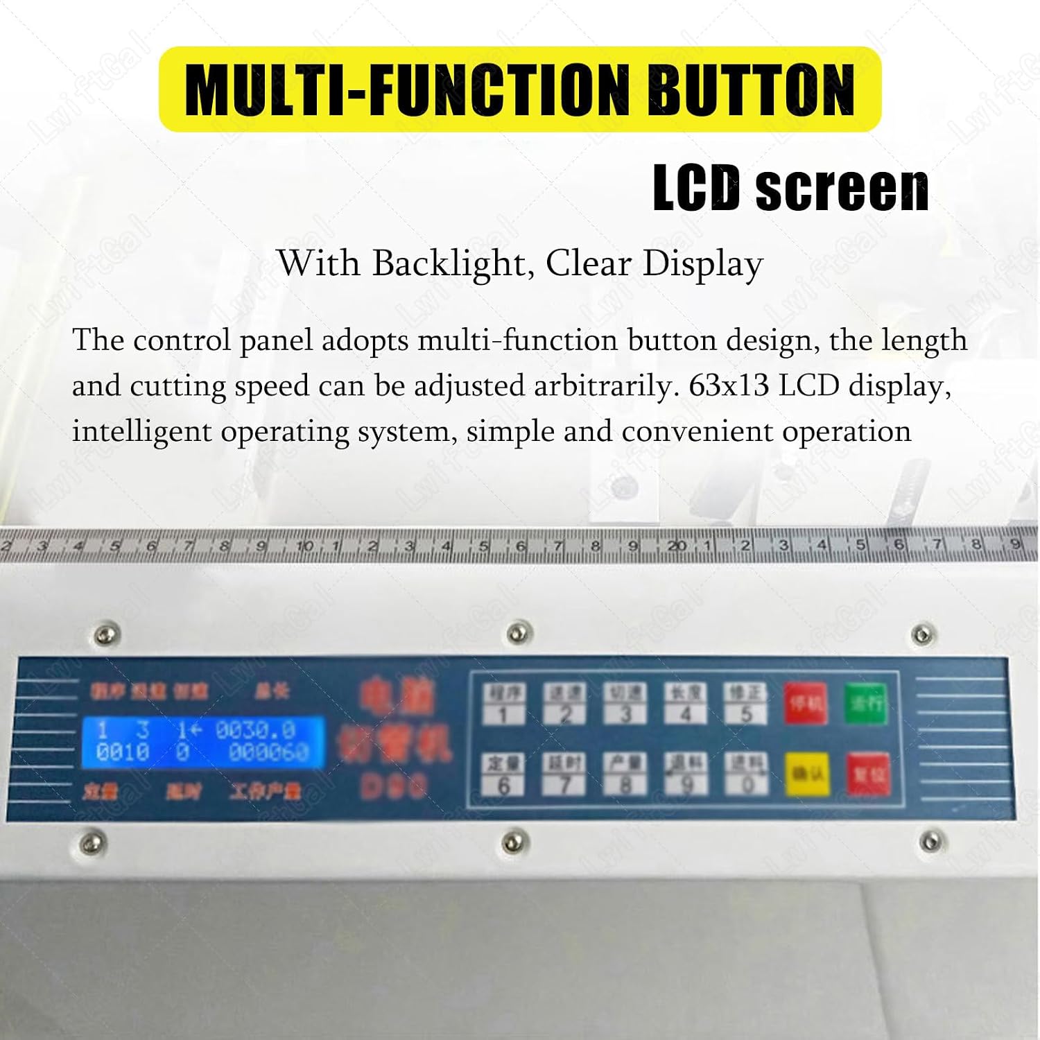 Automatic Heat-Shrink Tube Cutting Machine, Automatic Micro-Computer Cutting Machine, Electric Tube Cable Pipe, for Sleeve Rubber, Plastic Tube