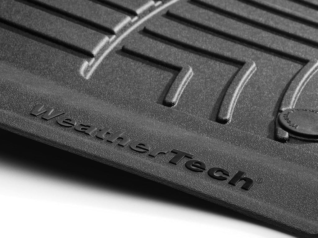 WeatherTech FloorLiner HP Custom Fit Floor Mats for Dodge Ram Truck 1500, Ram 1500 1st & 2nd Row (441428-1-2IM), Black