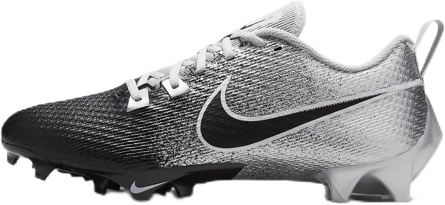 Nike Men's Vapor Edge Speed 360 2 Molded Football Cleats (DA5455-102, White/White/Pure Platinum/Metallic Silver)