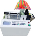 Automatic Heat-Shrink Tube Cutting Machine, Tube Cable Pipe Cutter, Smart Cutting Machine, Blade Height 15Mm, for Sleeve, Rubber/Plastic Tube (110V