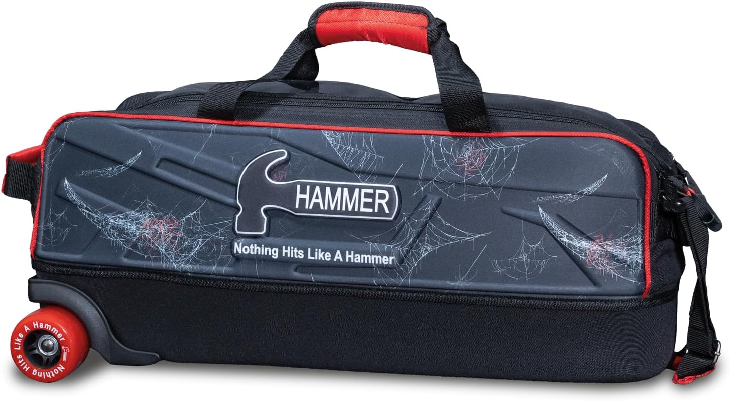 Hammer Black Widow Triple Tote Bowling Bag - Special Edition
