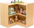 OOOK L-Shape Montessori Bookshelf for Compact Corner Space, Fits Shelf Combination Series in Kids Room, Daycare Center, Nursery, Classroom, Kindergarten
