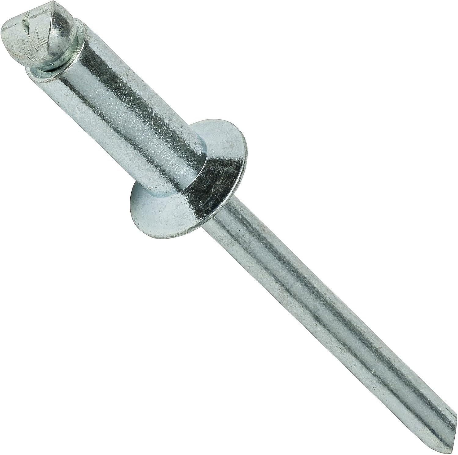 Steel Pop Rivets 1/8' x 3/8' Flat Countersunk Head Blind 4-6 Qty 2500 Industrial Grade Hardware Fasteners DIY Home Repair Construction Use