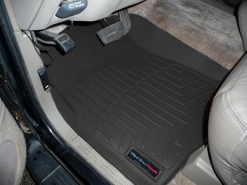 WeatherTech Custom Fit FloorLiners for Chevrolet Suburban, Suburban, Tahoe - 1st Row (442651), Black