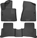 Husky Liners Weatherbeater Floor Mats | Fits 2019-2021 Hyundai Tucson; 2017-2022 Kia Sportage | Front & 2nd Row, 3-pc Black - 99891