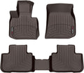 WeatherTech Custom Fit FloorLiners for BMW X3 30e, X3 30i, X3 M40i - 1st & 2nd Row (471273-1-2), Cocoa