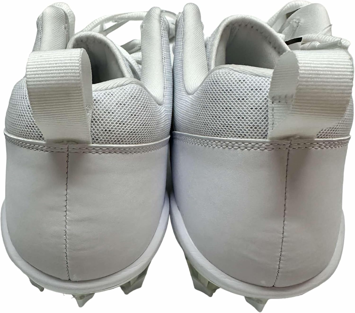 Nike Men's Alpha Menace Pro2 Low Football Cleats Shoes White/Black #CV6477-100 - Size Men's 12.5