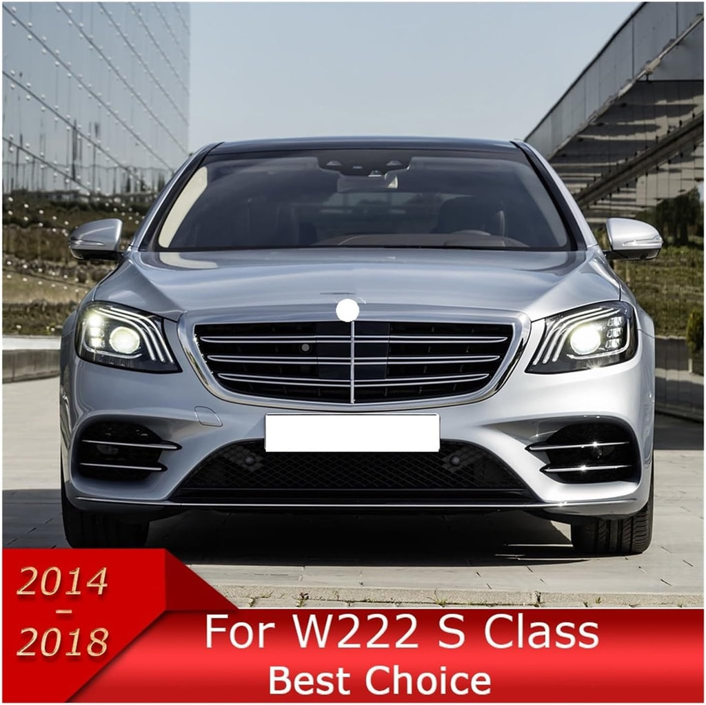 Car Lights Compatible With Benz W222 2014-2017 S320 S400 S350 Upgrade 2018 Compatible With Maybach Design LED Auto Headlights Assembly Accessories