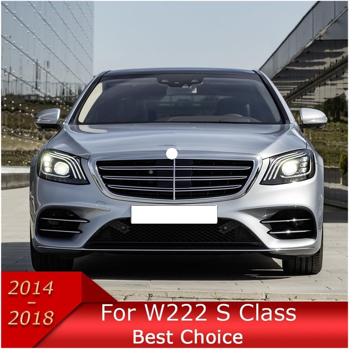 Car Lights Compatible With Benz W222 2014-2017 S320 S400 S350 Upgrade 2018 Compatible With Maybach Design LED Auto Headlights Assembly Accessories