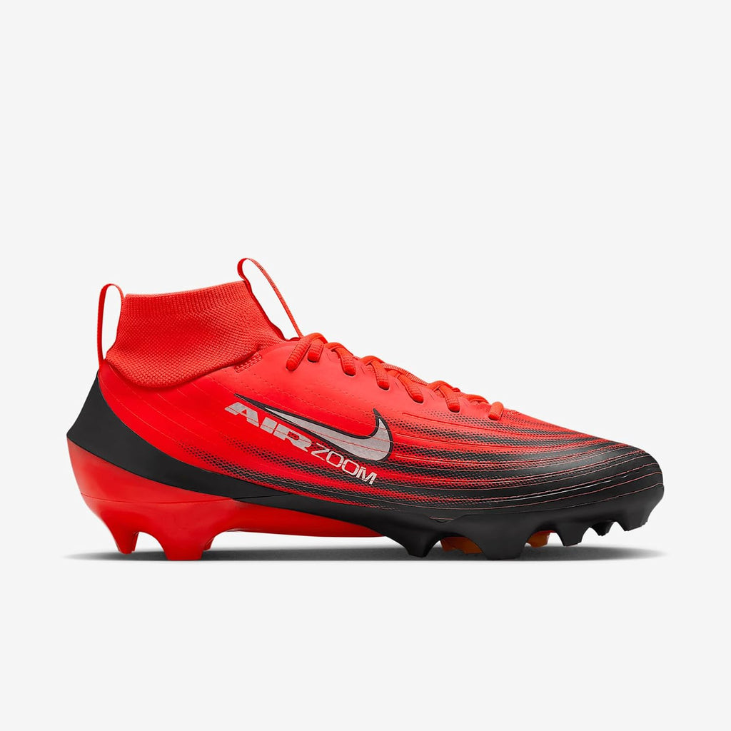 Nike Vapor Pro 1 Football Cleats (HM8850-104, White/Midnight Navy/Metallic Silver/Black)
