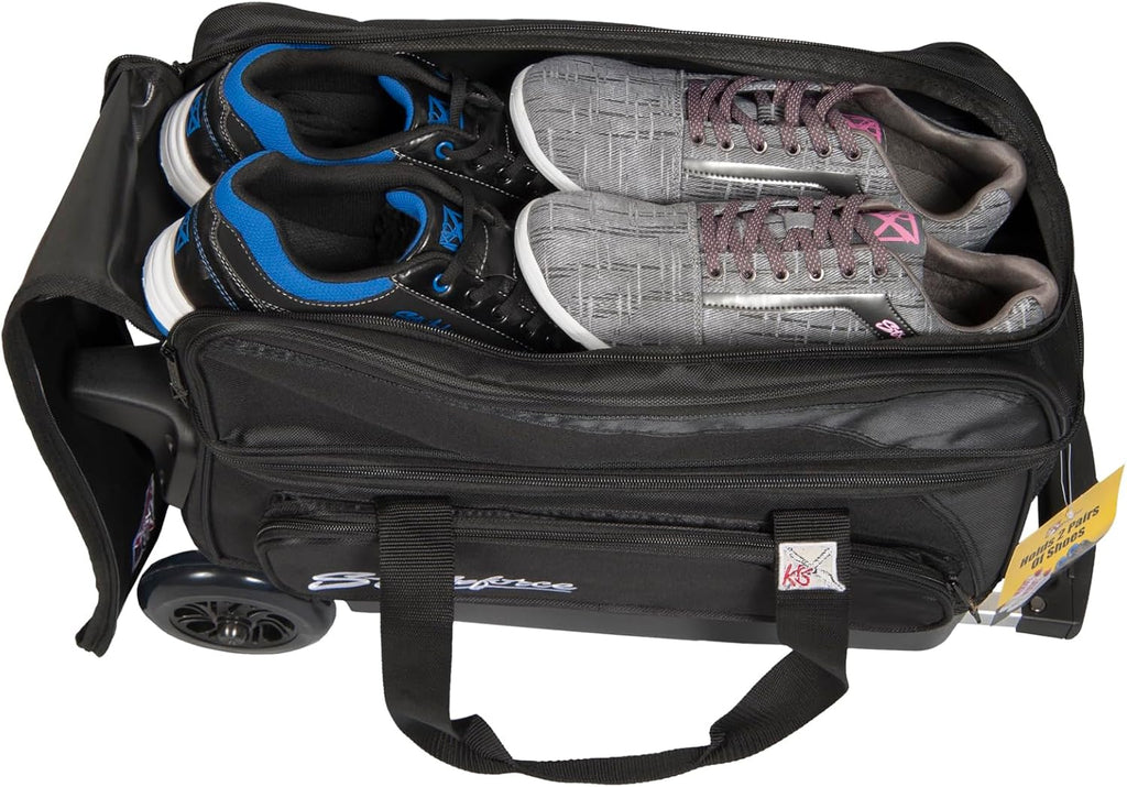 KR Strikeforce Cruiser Smooth Double Roller with Shoe Compartment and Side Accessory Pocket