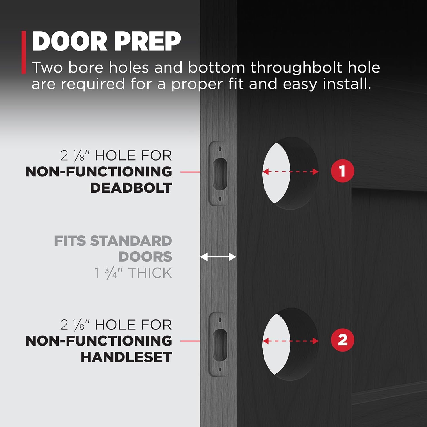 Kwikset Prava Front Door Lock Handle and Deadbolt Set, Entry Door Handleset Exterior with Interior Reversible Lever, Satin Brass, Pick Resistant SmartKey Rekey Deadbolt Security