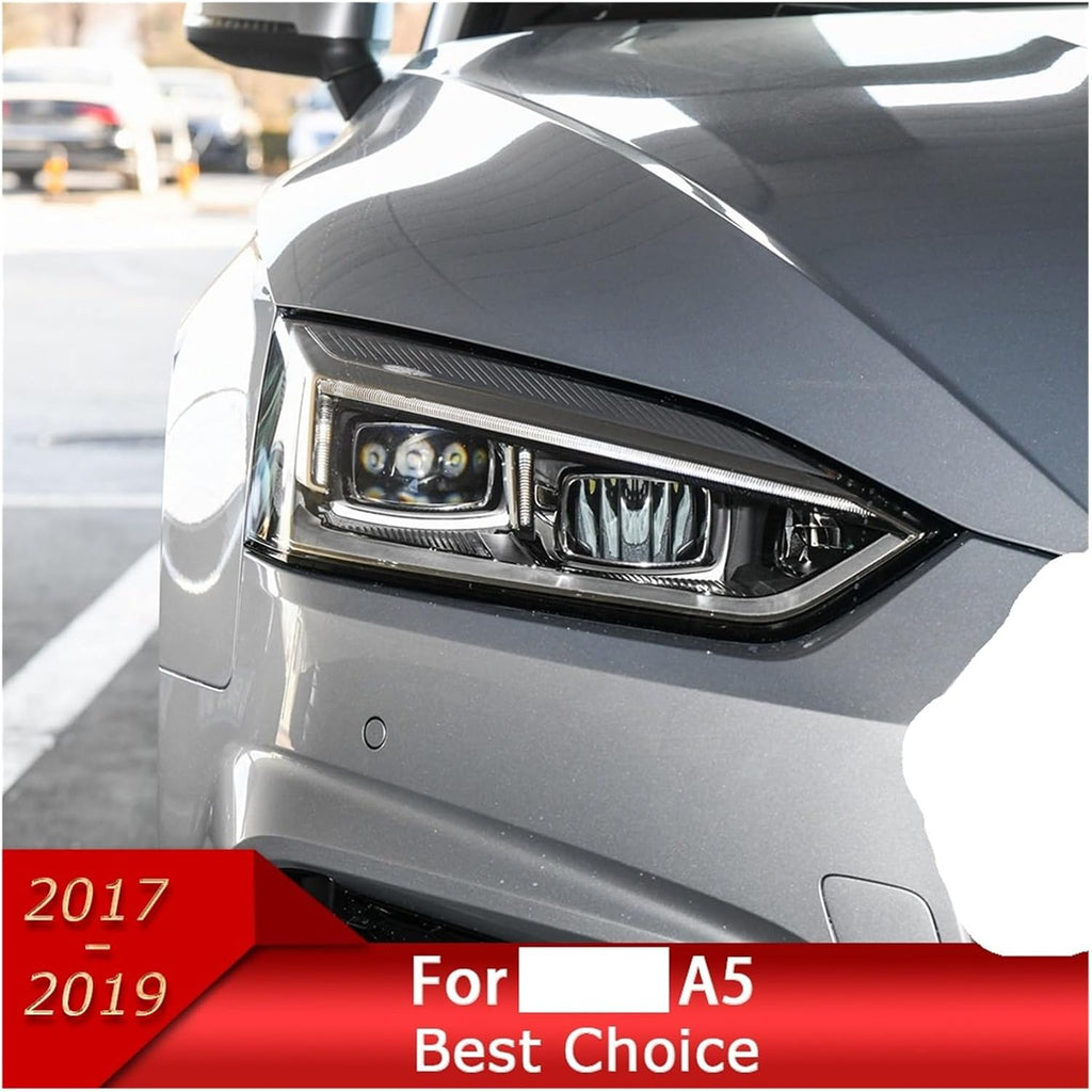 Car Lights Compatible With A5 2017 2018 2019 LED Auto Headlight Assembly Upgrade 2020 Style Design Bifocal Lens Exterior Accessories