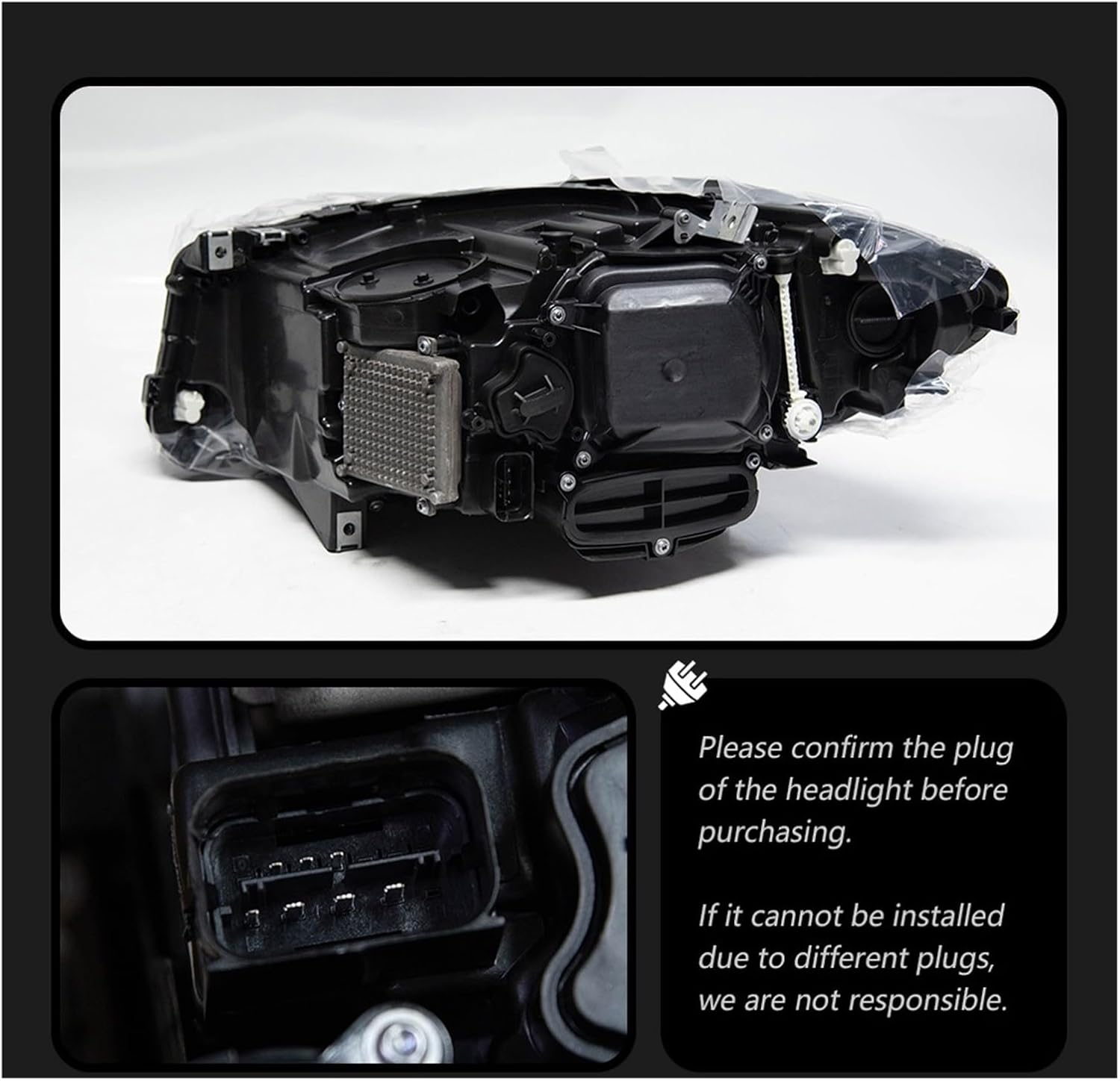 Car Lights Compatible With BMW F10 F18 2011-2017 5 Series 520i 530i LED Auto Headlight Assembly Upgrade High Configure Design Accessories(For 14-17 User)
