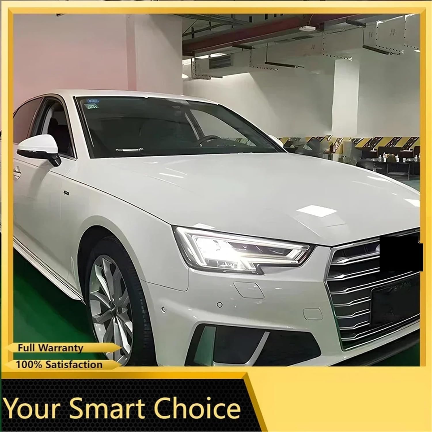 Car Lamps Assembly For Audi A4 A4L RS4 S4 2017-2019 High Configure Design LED Auto Projector Lens Headlight Accessories