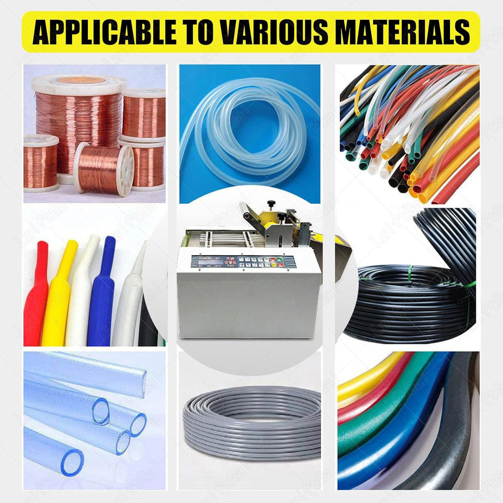 Automatic Heat-Shrink Tube Cutting Machine, Automatic Micro-Computer Cutting Machine, Electric Tube Cable Pipe, for Sleeve Rubber, Plastic Tube