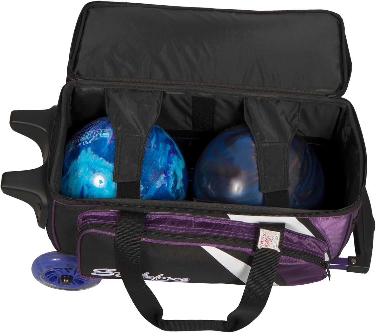KR Strikeforce Cruiser Smooth Double Roller with Shoe Compartment and Side Accessory Pocket