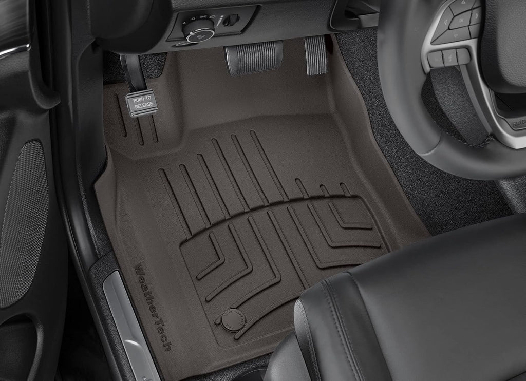 WeatherTech FloorLiner HP Custom Fit Floor Mats for Audi A3 Sportback e-tron, RS3, A3-1st Row (474961IM), Cocoa