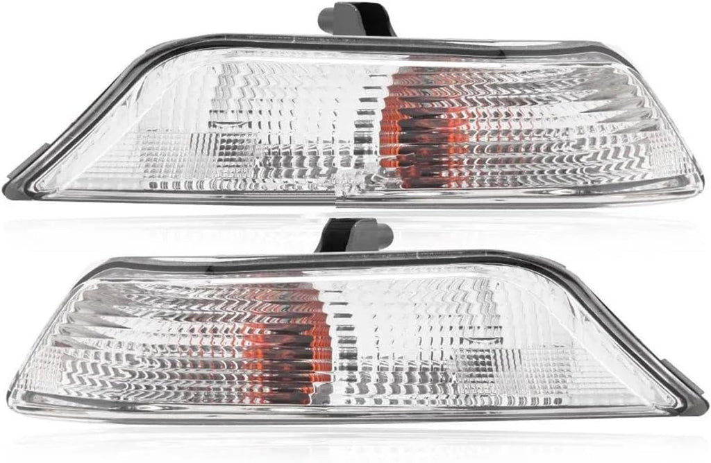 Car Front Bumper Corner Turn Signal Lights For Mustang 2015 2016 2017 Headlights Indicator Lamp With Bulbs Led Side Wing Rearview Mirror