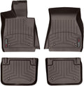 WeatherTech Custom Fit FloorLiners for BMW Alpina B8 Gran Coupe, M850i, 840i - 1st & 2nd Row (471512-1-3), Cocoa