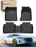 YHTAUTO Automotive Floor Mats Compatible with Nissan Altima 2019-2026, TPE Floor Liners All-Weather Protection Custom Fit, 1st & 2nd Row, Set of 3