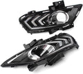 Fog Lights DRL Fog Light Daytime Running For Work Light Driving Lamp For Fusion For Mondeo 2013-2015 Pair Car Indicators Replacement Kit
