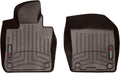 WeatherTech Custom Fit FloorLiners for Volvo V60 Recharge, S60, V60 Cross Country - 1st Row (4715251), Cocoa