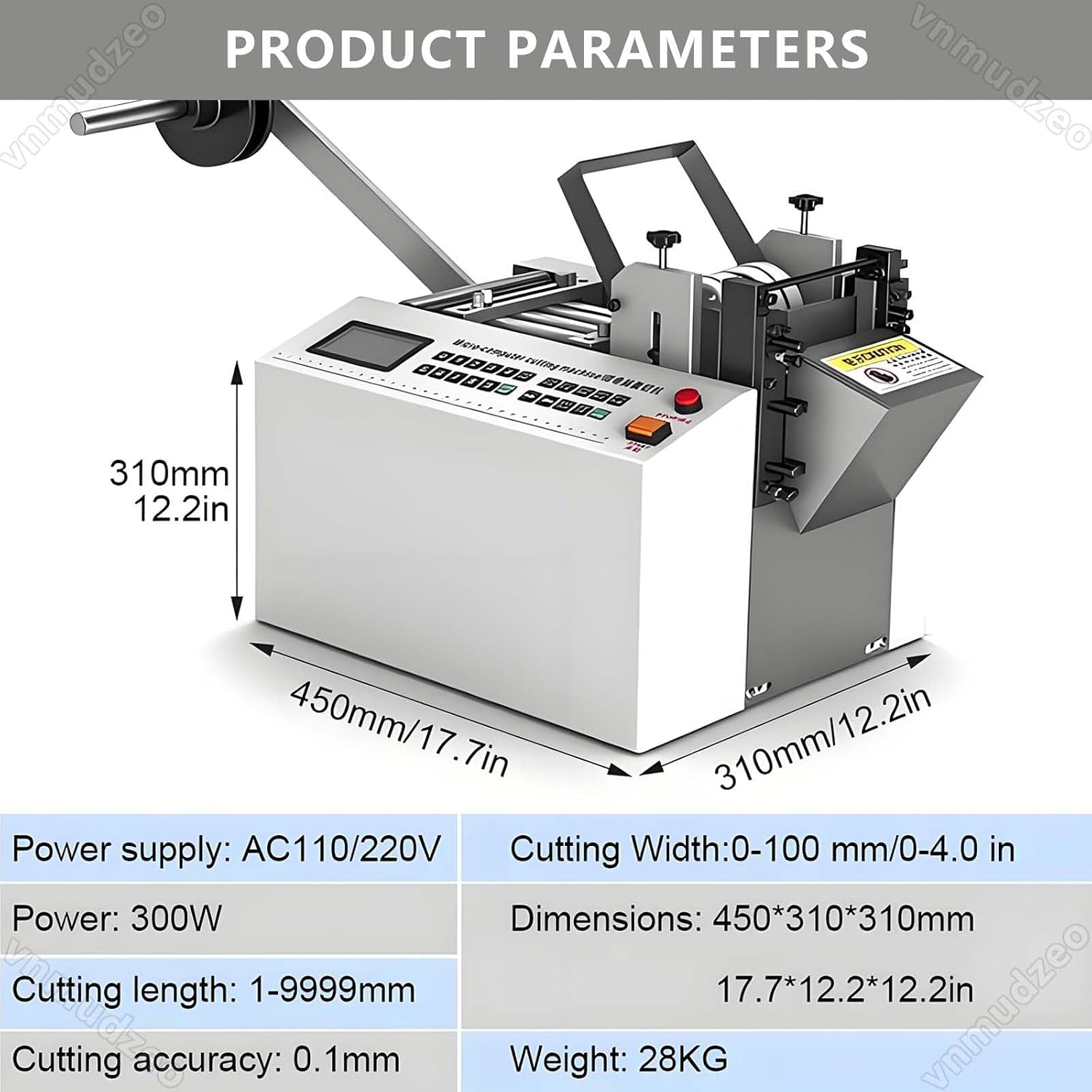 Electric Yellow Flexible Conduit Cutter,Automatic Heat Shrink Tube Cutting Machine,Desktop Fiberglass Sleeving Cutting Equipment