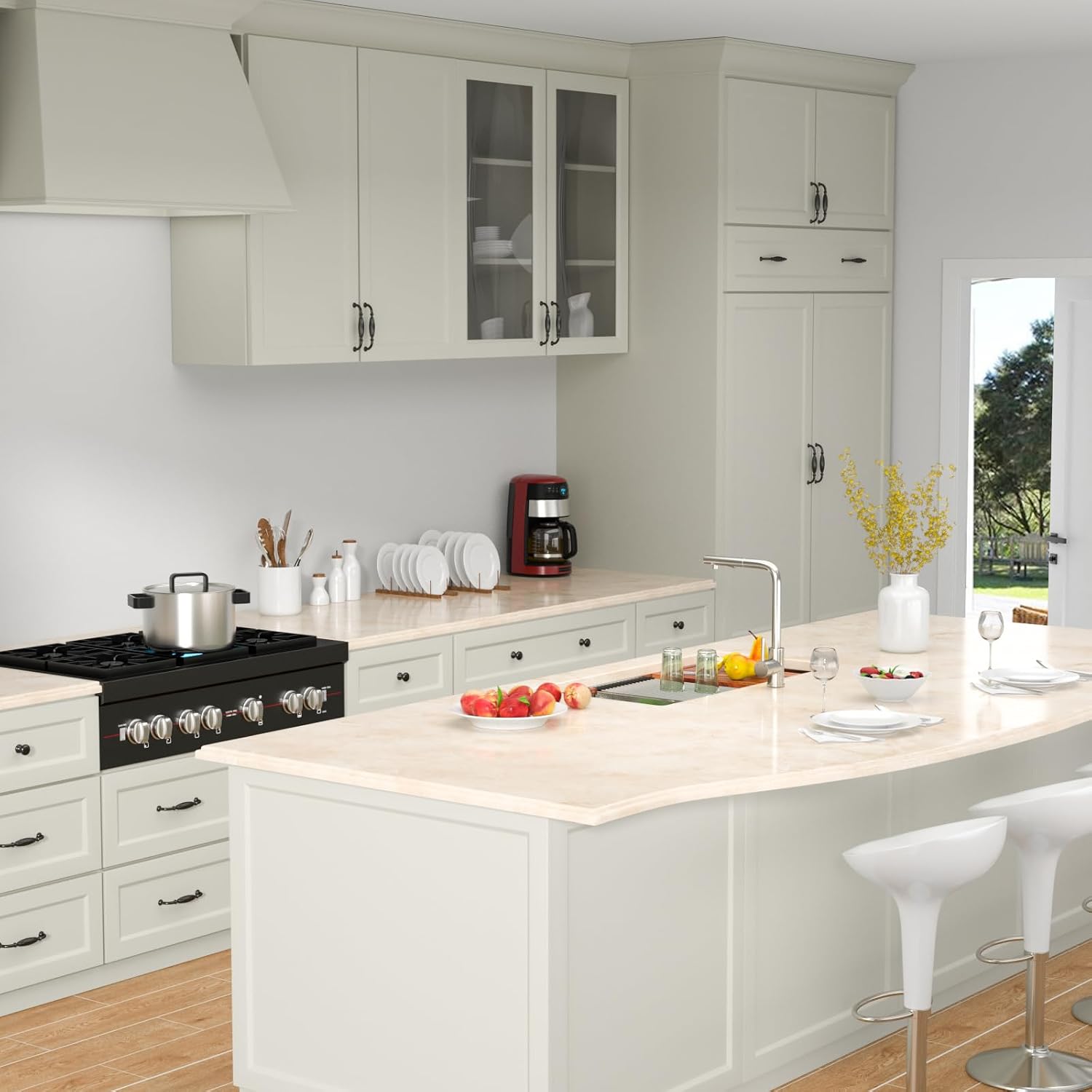 33x19 Undermount Kitchen Sink- 33 Inch Workstation Sinks 304 16 Gauge Stainless Steel Single Bowl 9' Deep Basin 33x19x9
