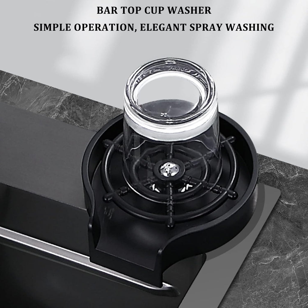 Black Nano Single Bowl Kitchen Sink 304 Stainless Steel Bar Sink Multi-functional RV Sink with Pull-Out Faucet and Cup Washer Top Mount Or Undermount (Color : Black, Size : 65x45x21cm) (Black 60x4