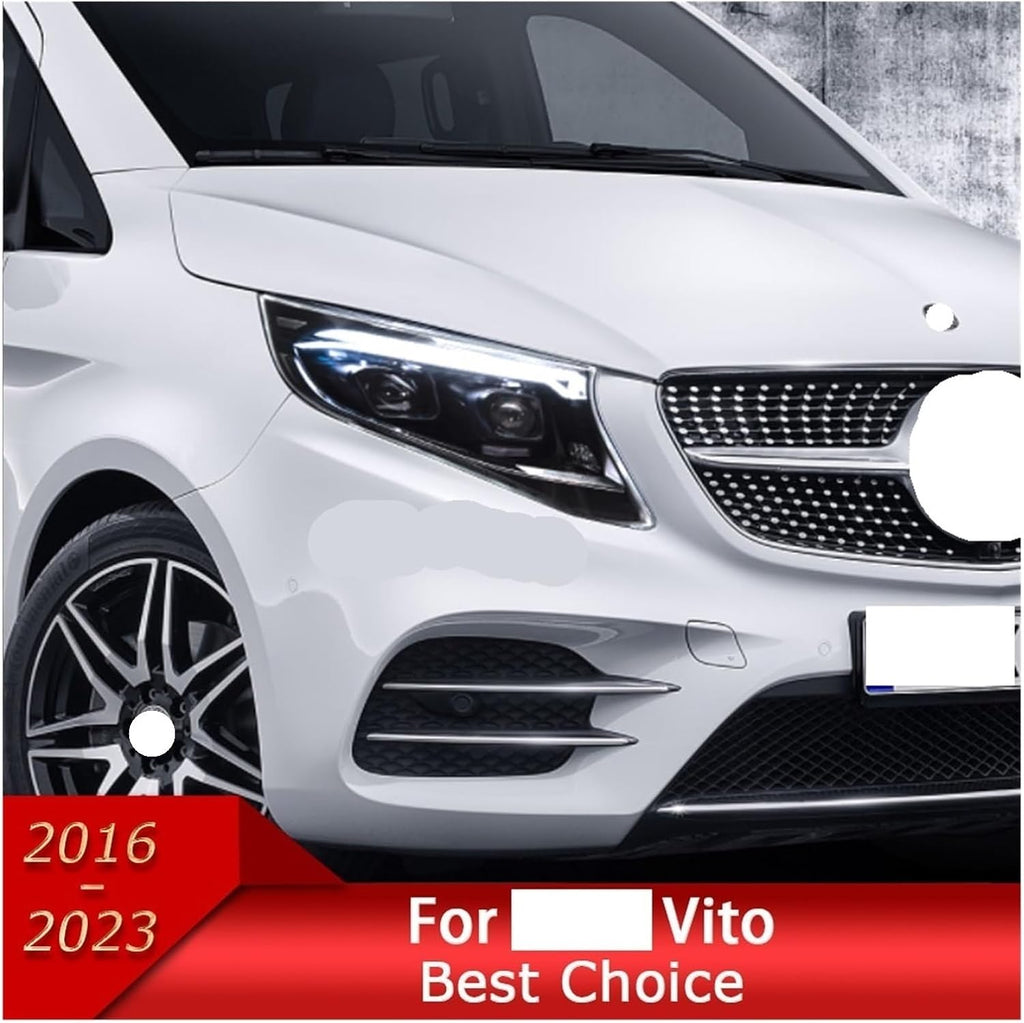 Car Lights Compatible With Vito 2016-2023 W447 Metris LED Auto Headlight Assembly Upgrade 2024 Style Design Signal Lamp LHD RHD Accessories