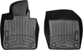 WeatherTech Custom Fit FloorLiners for Volvo S60, V60, V60 Recharge - 1st Row (4415251), Black