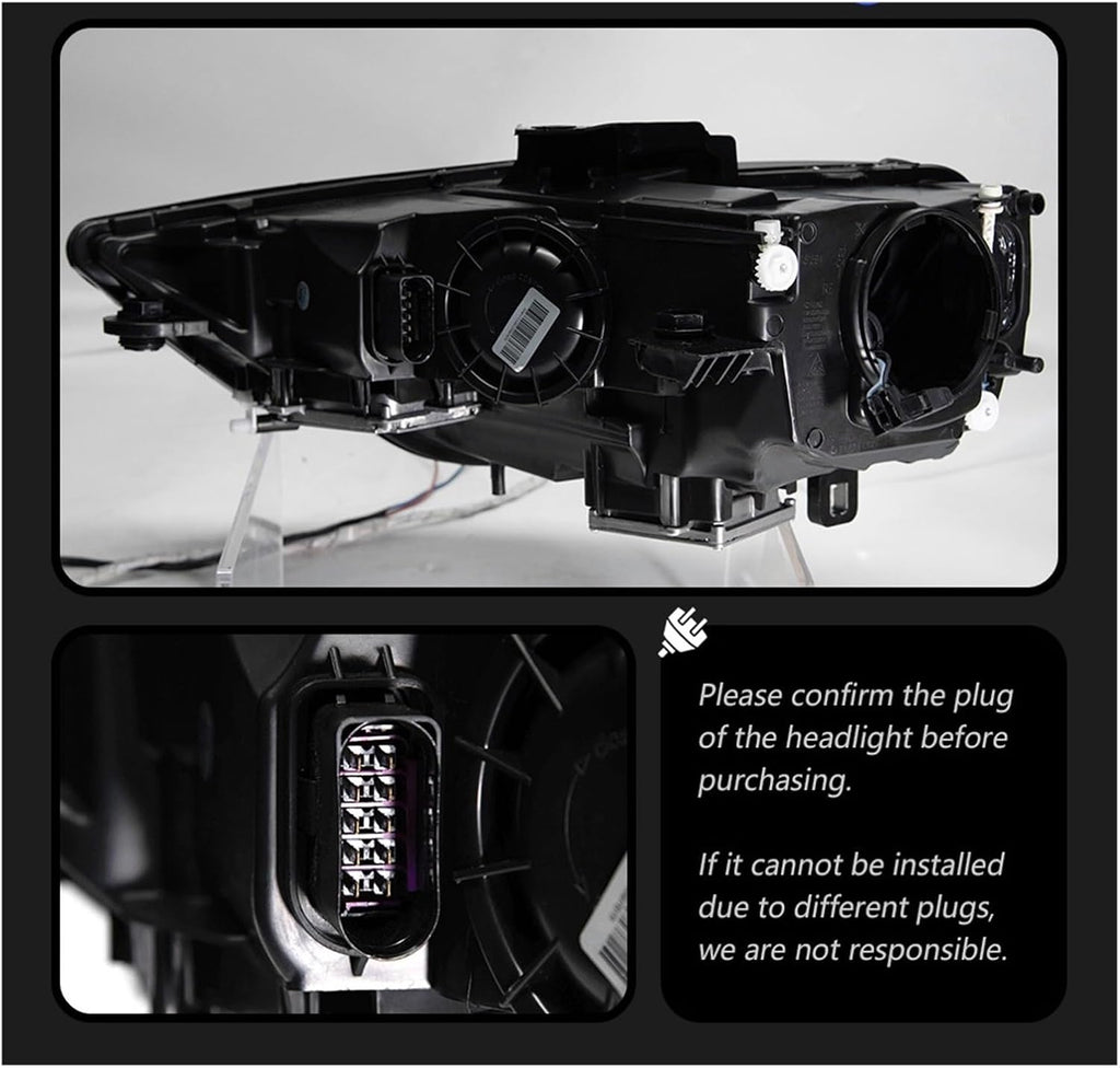 Car Lights Compatible With A3 8V Sedan Sportback 2013-2016 S3 LED Auto Headlight Assembly Upgrade A5 Design LHD RHD Tool Accessories(Original Xenon,RHD)