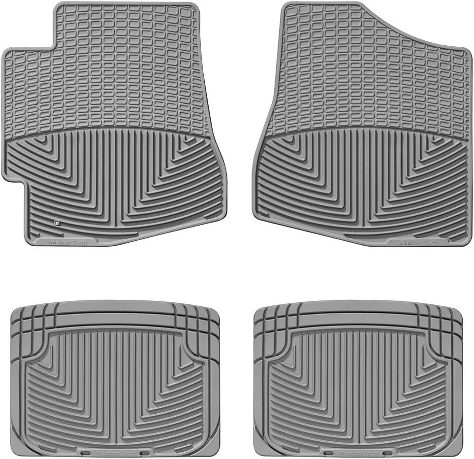 WeatherTech All-Weather Floor Mats for Lexus RX 1st & 2nd Row (W29GR-W20GR), Grey