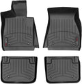 WeatherTech Custom Fit FloorLiners for BMW 840i, Alpina B8 Gran Coupe, M8-1st & 2nd Row (441512-1-3), Black